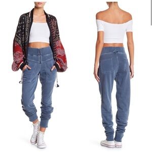 Free people on the road joggers size s . The ones I’m selling are green